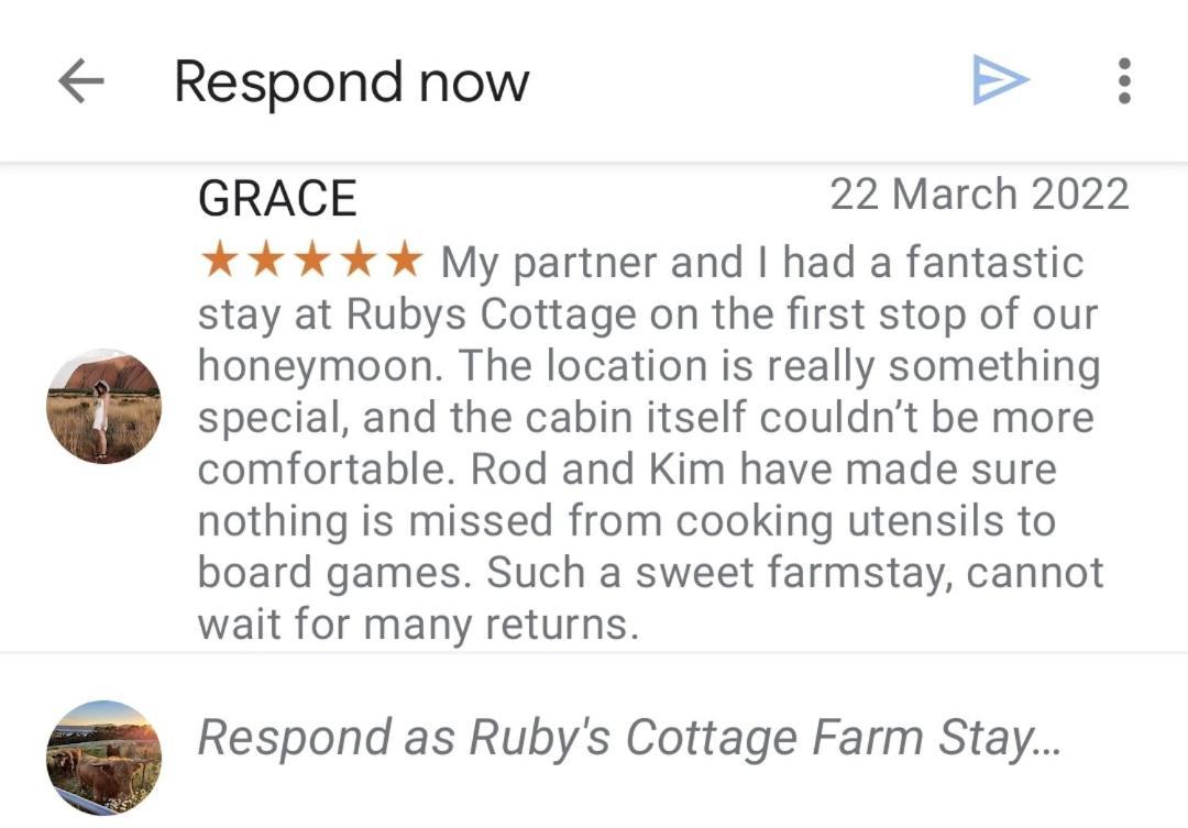 Ruby'S Cottage Farm Stay Port Arthur Exterior foto